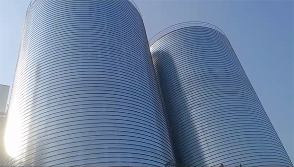 宜丰2座混凝土高架卷板仓