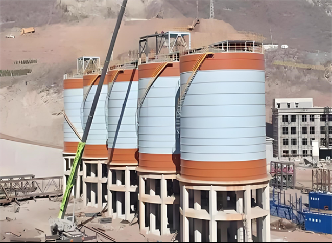 宜丰高架钢板仓