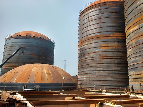 宜丰焦粉钢板仓